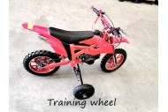 49CC DIRT BIKE KIDS PEE WEE MOTORCYCLE ATV 50CC HYDRAULIC BRAKES RED