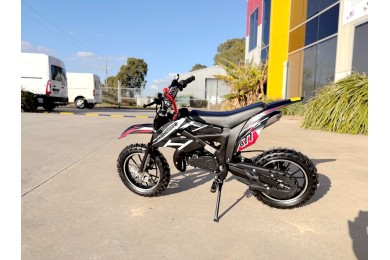 49CC MINI MOTOR DIRT BIKE KIDS POCKET ROCKET PEE WEE MOTORCYCLE ATV 50CC BLACK