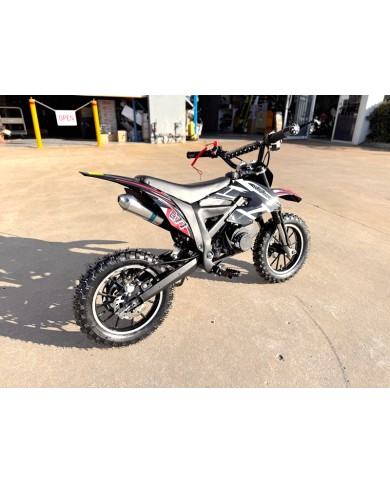 49CC MINI MOTOR DIRT BIKE KIDS POCKET ROCKET PEE WEE MOTORCYCLE ATV 50CC BLACK