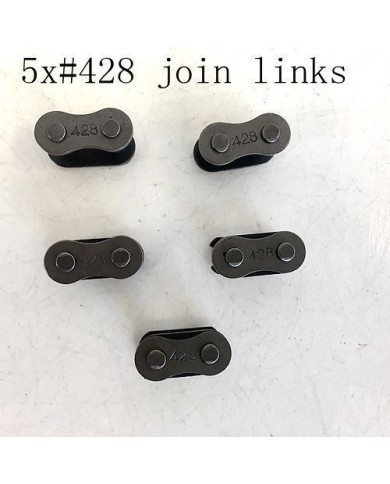 5X 428 Chain Master Joiner Links Pro PIT Trail Quad Dirt Bike ATV Buggy UTV