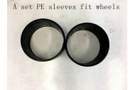 25mm 850mm Axle Slider Drift Trike GoKart Wheels Sleeves 11x7.1-5