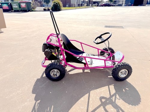 Brand New 49cc Mini Go Kart 4 Wheeler Kids 2 Stroke Buggy Quad Atv Pink