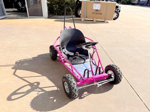 Brand New 49cc Mini Go Kart 4 Wheeler Kids 2 Stroke Buggy Quad Atv Pink