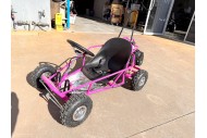 Brand New 49cc Mini Go Kart 4 Wheeler Kids 2 Stroke Buggy Quad Atv Pink