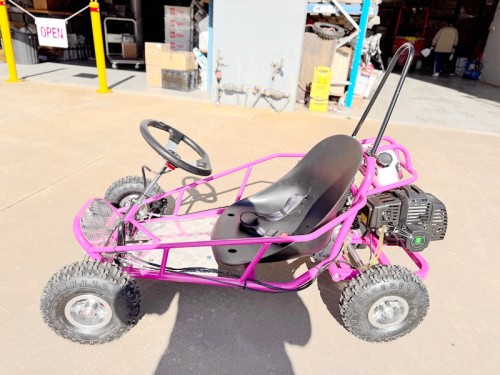 Brand New 49cc Mini Go Kart 4 Wheeler Kids 2 Stroke Buggy Quad Atv Pink