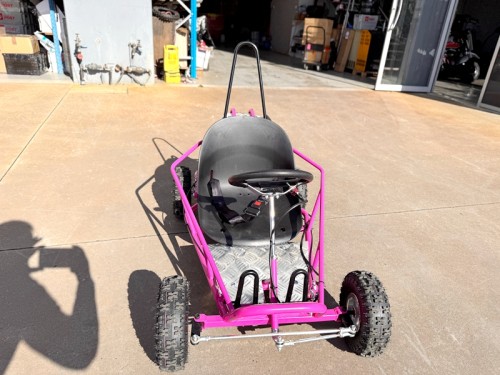 Brand New 49cc Mini Go Kart 4 Wheeler Kids 2 Stroke Buggy Quad Atv Pink