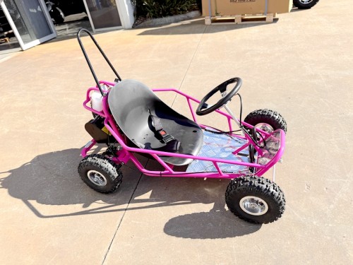 Brand New 49cc Mini Go Kart 4 Wheeler Kids 2 Stroke Buggy Quad Atv Pink