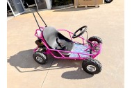 Brand New 49cc Mini Go Kart 4 Wheeler Kids 2 Stroke Buggy Quad Atv Pink