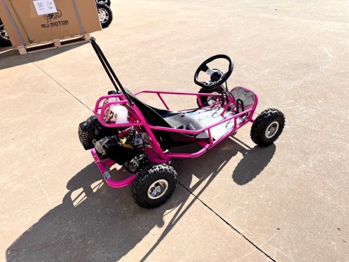Brand New 49cc Mini Go Kart 4 Wheeler Kids 2 Stroke Buggy Quad Atv Pink