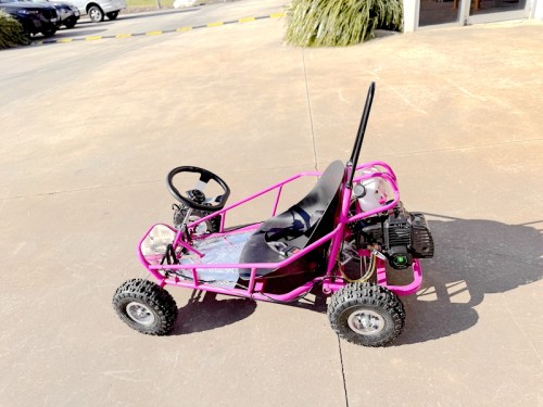 Brand New 49cc Mini Go Kart 4 Wheeler Kids 2 Stroke Buggy Quad Atv Pink
