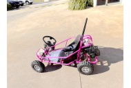 Brand New 49cc Mini Go Kart 4 Wheeler Kids 2 Stroke Buggy Quad Atv Pink