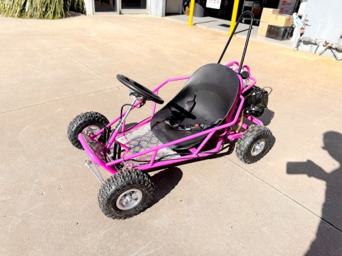 Brand New 49cc Mini Go Kart 4 Wheeler Kids 2 Stroke Buggy Quad Atv Pink