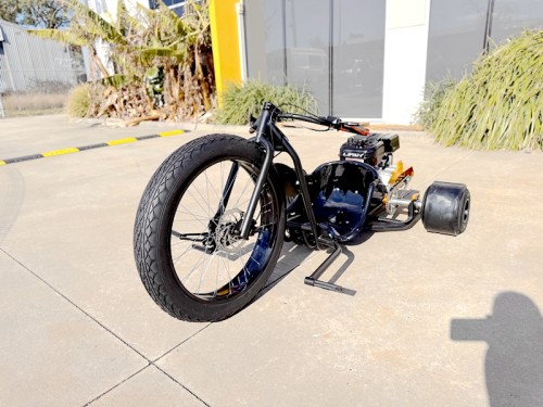 9HP 270cc Motorised Drift Trike Huffy Slider Fat Boy Go-Kart Fatboy DT4 Pull Starter+ E-Starter