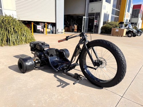 9HP 270cc Motorised Drift Trike Huffy Slider Fat Boy Go-Kart Fatboy DT4 Pull Starter+ E-Starter