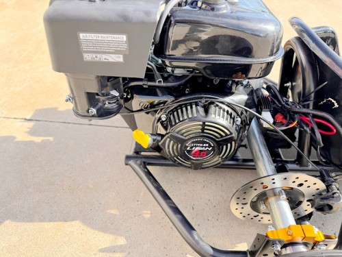 9HP 270cc Motorised Drift Trike Huffy Slider Fat Boy Go-Kart Fatboy DT4 Pull Starter+ E-Starter