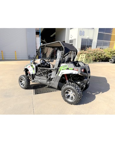 200CC UTV Challenger 200EX Dune Buggy Go kart Off Road 2 Seater Auto CVT EFI White