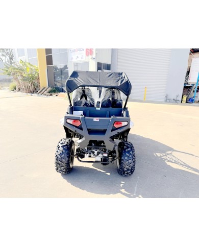 200CC UTV Challenger 200EX Dune Buggy Go kart Off Road 2 Seater Auto CVT EFI White