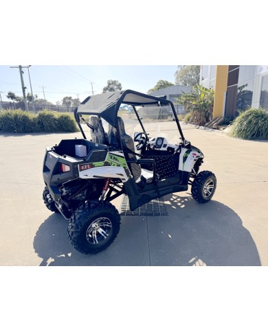 200CC UTV Challenger 200EX Dune Buggy Go kart Off Road 2 Seater Auto CVT EFI White
