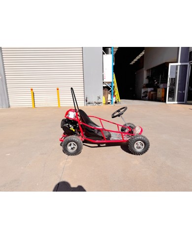 Brand New 49cc Mini Go Kart 4 Wheeler Kids 2 Stroke Buggy Quad Atv Red