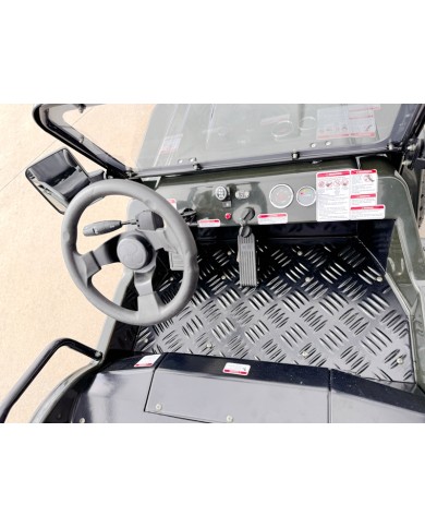 Mini Willys Jeep 1kW 48V Electric Ride On Buggy 2 Seater Kids/Teens Army Green