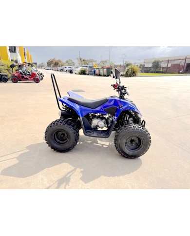 150CC ATV Sport Quad 4 Wheel Buggy Semi Auto ZOOMER BLUE kids Adults Off-road