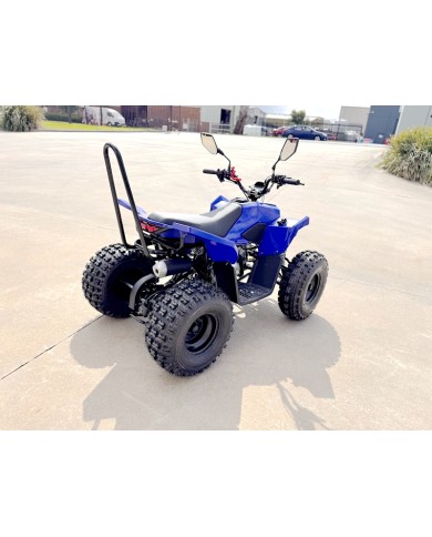 150CC ATV Sport Quad 4 Wheel Buggy Semi Auto ZOOMER BLUE kids Adults Off-road