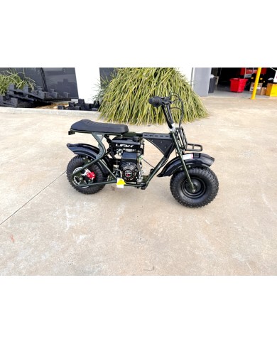 Trooper 105 Mini Bike Kids Adults Bike Military Style Off-Road Bike Green