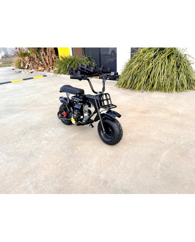 Trooper 105 Mini Bike Kids Adults Bike Military Style Off-Road Bike Green