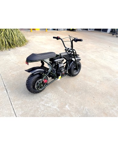 Trooper 105 Mini Bike Kids Adults Bike Military Style Off-Road Bike Green