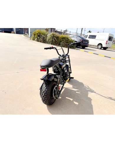 Trooper 105 Mini Bike Kids Adults Bike Military Style Off-Road Bike Green