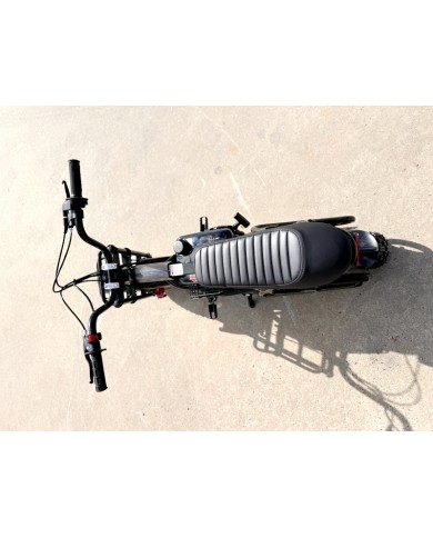 Trooper 105 Mini Bike Kids Adults Bike Military Style Off-Road Bike Green