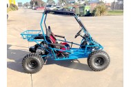 RAPTOR 150cc Semi Auto Buggy Teens & Adults Off Road Go Kart ATV Quad BLUE