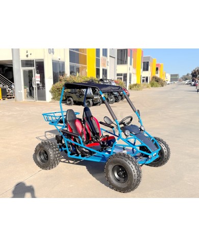 RAPTOR 150cc Semi Auto Buggy Teens & Adults Off Road Go Kart ATV Quad BLUE