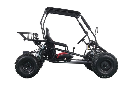 RAPTOR 150cc Semi Auto Buggy Teens & Adults Off Road Go Kart ATV Quad BLACK