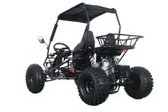 RAPTOR 150cc Semi Auto Buggy Teens & Adults Off Road Go Kart ATV Quad BLACK