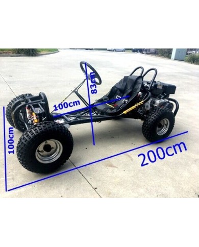 Torque270 Go Kart 9hp 270cc Teen Adult Off Road Buggy Torque Converter E-starter