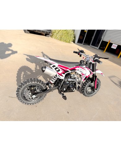 Bolt 50 50cc Kids Dirt Bike 4-Stroke Electric Start Safe Easy Fun Off Road AUTO RED