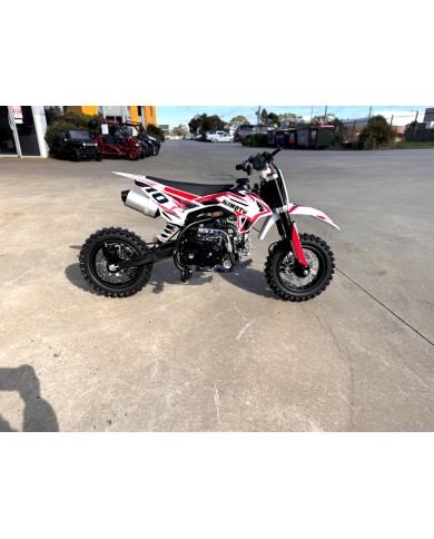 Bolt 50 50cc Kids Dirt Bike 4-Stroke Electric Start Safe Easy Fun Off Road AUTO RED
