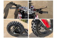 Bolt 50 50cc Kids Dirt Bike 4-Stroke Electric Start Safe Easy Fun Off Road AUTO RED