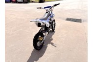 110cc Dirt Bike Trail Pit Bike Motor Electric Start Semi Auto Junior Bike Kid Blue