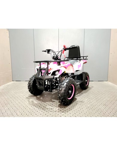 WILDFORCE49 49CC FARM QUAD BIKE ATV BUGGY KIDS 4 WHEELER HUASHENG 2-STROKE PINK