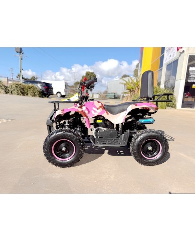 WILDFORCE49 49CC FARM QUAD BIKE ATV BUGGY KIDS 4 WHEELER HUASHENG 2-STROKE PINK