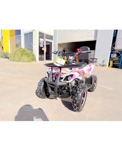 WILDFORCE49 49CC FARM QUAD BIKE ATV BUGGY KIDS 4 WHEELER HUASHENG 2-STROKE PINK