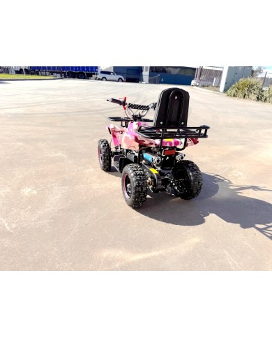WILDFORCE49 49CC FARM QUAD BIKE ATV BUGGY KIDS 4 WHEELER HUASHENG 2-STROKE PINK