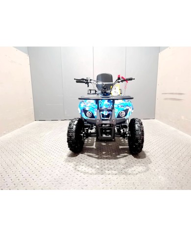 WILDFORCE49 49CC FARM QUAD BIKE ATV BUGGY KIDS 4 WHEELER HUASHENG 2-STROKE BLUE