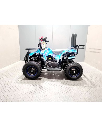 WILDFORCE49 49CC FARM QUAD BIKE ATV BUGGY KIDS 4 WHEELER HUASHENG 2-STROKE BLUE