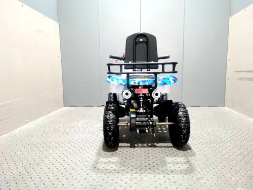 WILDFORCE49 49CC FARM QUAD BIKE ATV BUGGY KIDS 4 WHEELER HUASHENG 2-STROKE BLUE