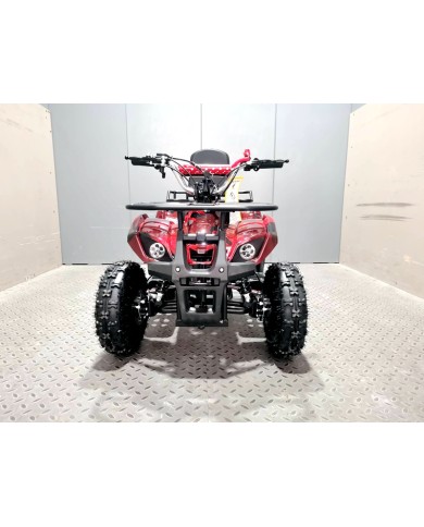 49cc Mini Farm Quad Bike, ATV Buggy Kids, 4 Wheeler Pocket, Pit Dirt Bike in Red