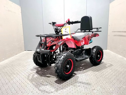 49cc Mini Farm Quad Bike, ATV Buggy Kids, 4 Wheeler Pocket, Pit Dirt Bike in Red