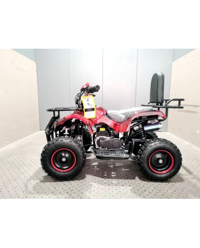 49cc Mini Farm Quad Bike, ATV Buggy Kids, 4 Wheeler Pocket, Pit Dirt Bike in Red
